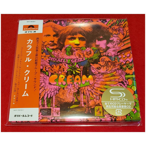 Cream Disraeli Gears Japan Mini LP Deluxe Edition SHM UICY-79270/1 - 2 CD