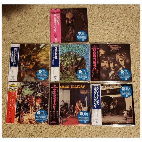 Creedence Clearwater Revival Complete Set of 7 - JAPAN MQA UHQCD CD