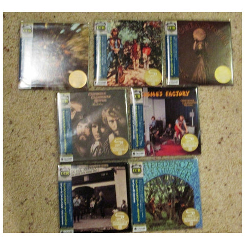 Creedence Clearwater Revival Complete Set of 7 - JAPAN MINI LP SHM CD