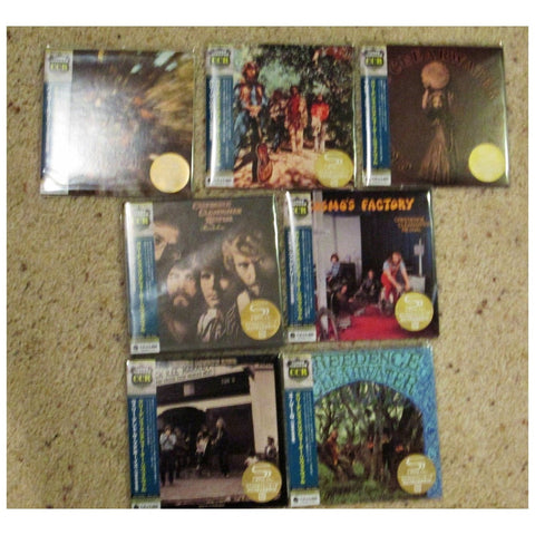 Creedence Clearwater Revival Complete Set of 7 - JAPAN MINI LP SHM CD