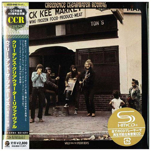 Creedence Clearwater Revival - Willy And The Poor Boys - Japan Mini LP SHM - UCCO-9196 - CD - JAMMIN Recordings