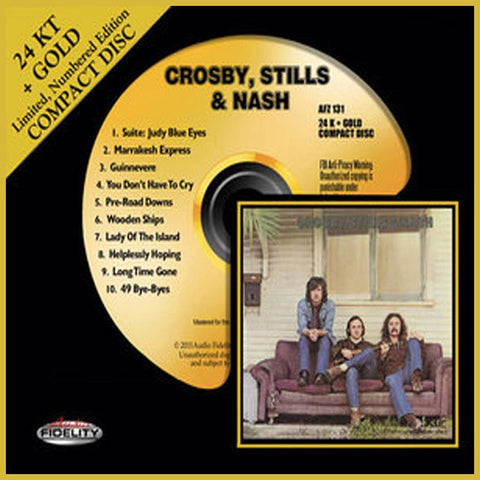 Crosby Stills & Nash - Self Titled - Gold - CD - JAMMIN Recordings