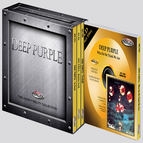 Deep Purple - The Audio Fidelity Collection - Gold - 4 CD Box Set - JAMMIN Recordings