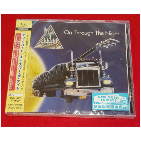 Def Leppard On Through The Night Japan Jewel Case SHM UICY-15855 - CD