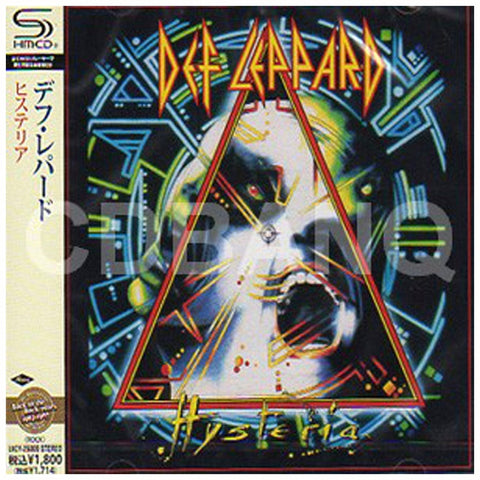 Def Leppard - Hysteria - Japan Jewel Case SHM - UICY-25009 - CD - JAMMIN Recordings