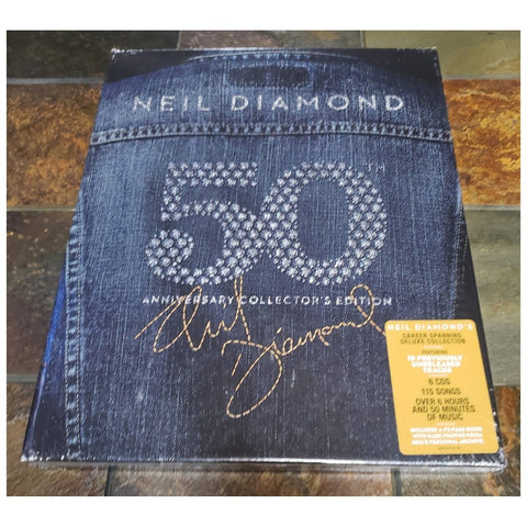 Neil Diamond 50 50th Anniversary Collection - 6 CD With 92 Page Book