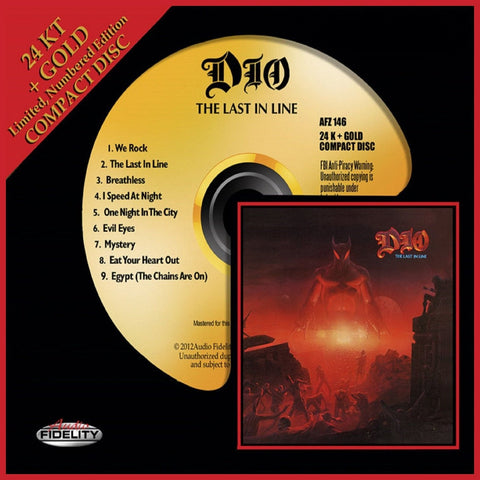 DIO - The Last In Line - Gold - CD - JAMMIN Recordings