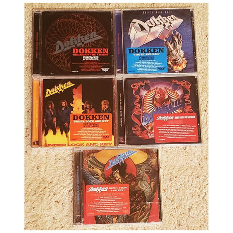 Dokken Rock Candy Remastered Edition - 5 CD Bundle