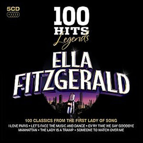 Ella Fitzgerald 100 Hits Legends - 5 CD Box Set