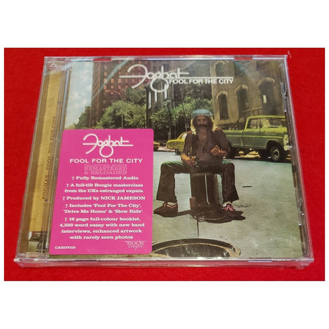 Foghat Fool For The City Rock Candy Remastered Edition - CD