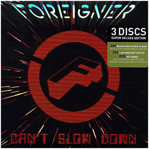 Foreigner Cant Slow Down - 2 CD + DVD
