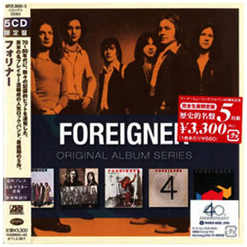 Foreigner Original Album Series Japan WPCR-26091 - 5 CD Box Set