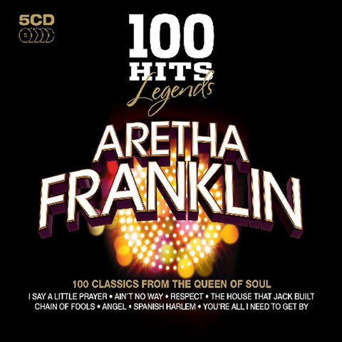 Aretha Franklin - 100 Hits Legends - 5 CD Box Set - JAMMIN Recordings