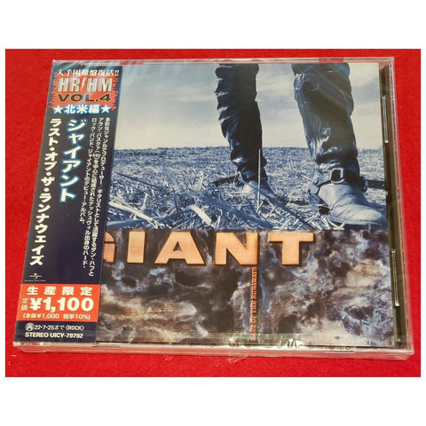 Giant Last Of The Runaways Japan CD - UICY-79792