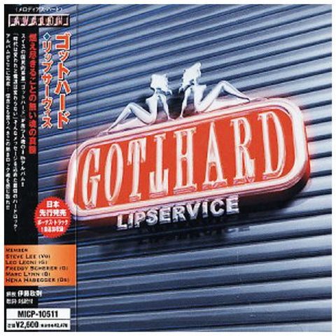 Gotthard - Lipservice - Japan - MICP-10511 - CD