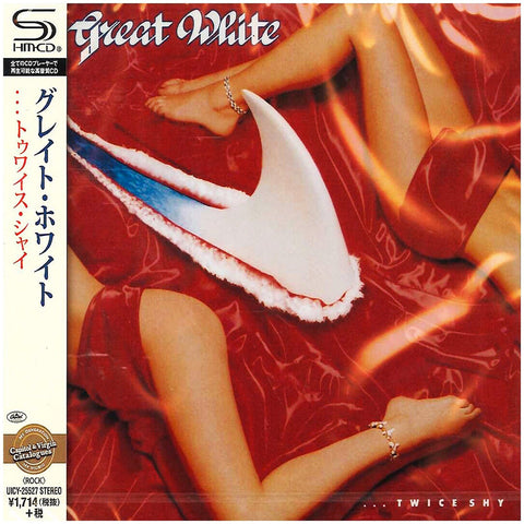 Great White ... Twice Shy Japan Jewel Case SHM UICY-25527 - CD
