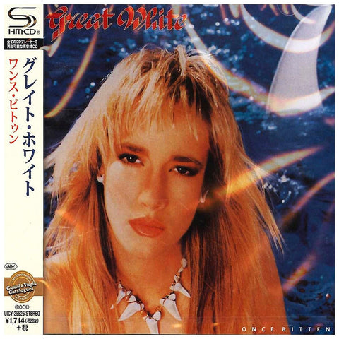 Great White Once Bitten Japan Jewel Case SHM UICY-25526 - CD