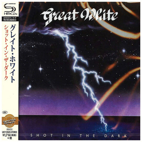 Great White Shot In The Dark Japan Jewel Case SHM UICY-25525 - CD