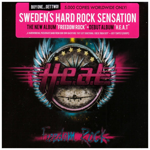 H.E.A.T. Freedom Rock + Self Titled - 2 CD