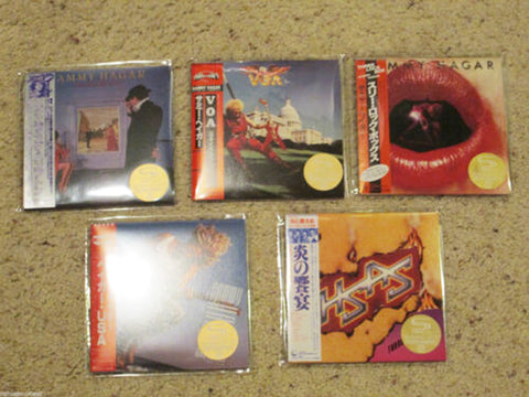 Sammy Hagar - Japan Mini LP SHM - 5 CD Set