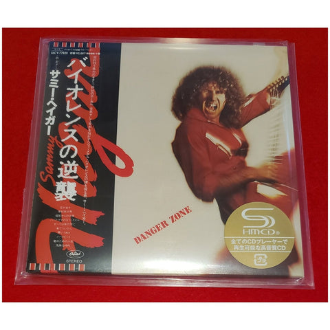 Sammy Hagar Danger Zone Japan Mini LP SHM CD - UICY-77920