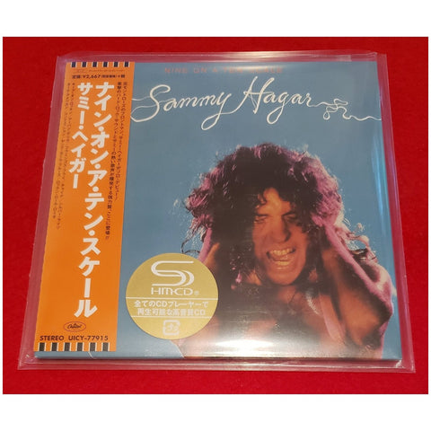 Sammy Hagar Nine On A Ten Scale Japan Mini LP SHM CD - UICY-77915