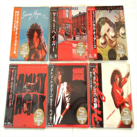 Sammy Hagar - Japan Mini LP SHM - 6 CD Set - JAMMIN Recordings