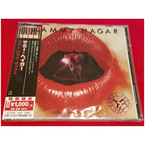 Sammy Hagar Three Lock Box Japan Jewel Case UICY-78628 - CD