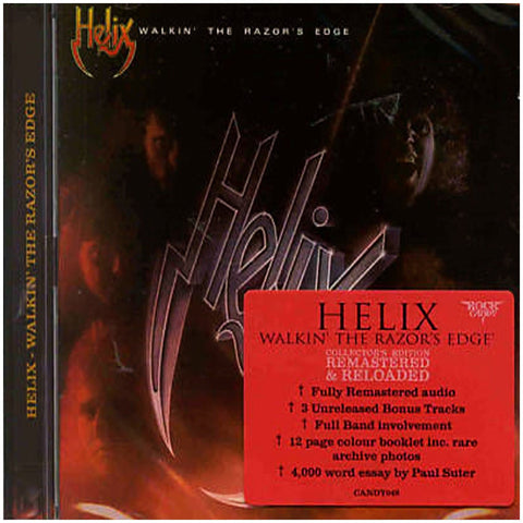 Helix Walkin' The Razor's Edge Rock Candy Edition - CD
