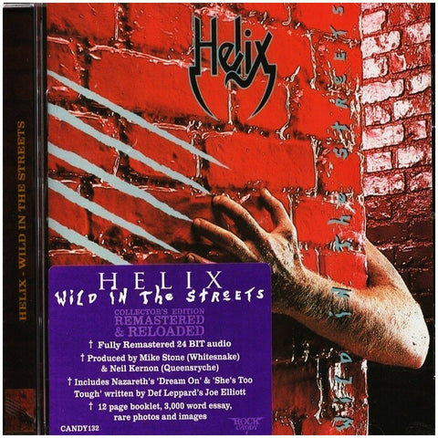 Helix Wild In The Streets Rock Candy Edition - CD