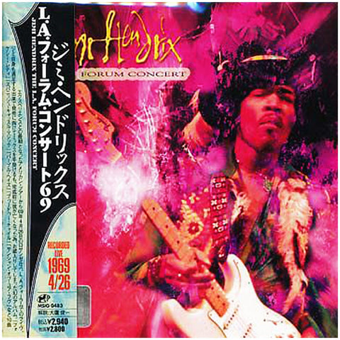 Jimi Hendrix Live At The LA Forum Japan Mini LP MSIG-0483 - CD