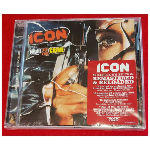 Icon Night Of The Crime Rock Candy Remastered Edition - CD