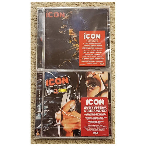 Icon Rock Candy Remastered Edition - 2 CD Bundle