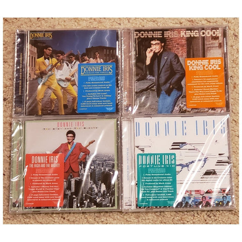 Donnie Iris Rock Candy Remastered Edition - 4 CD Bundle