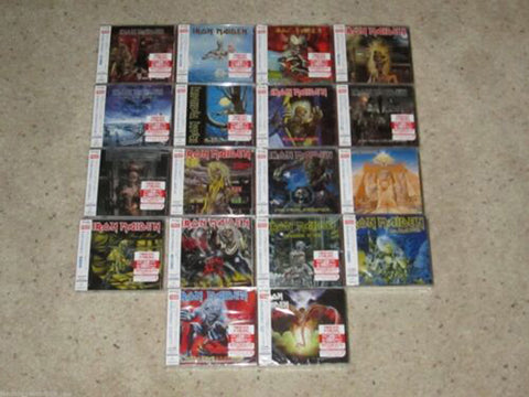 IRON MAIDEN - 18 CD - 2014 Japan Jewel Case Set - Forever Young Series - New