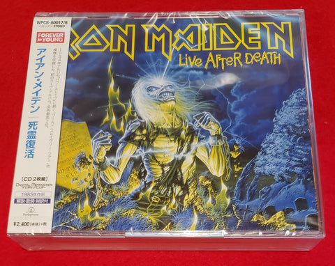 Iron Maiden - Live After Death - Japan - WPCR-80017/8 - 2 CD