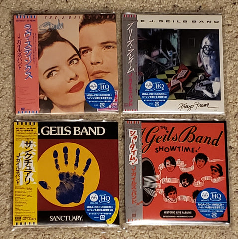 J. Geils Band - Japan Mini LP MQA UHQCD 4 CD Bundle