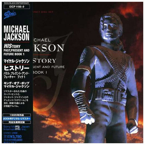 Michael Jackson History Japan Digipak EICP-1198-9 - 2 CD