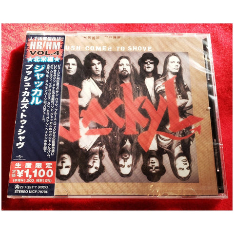 Jackyl Push Comes To Shove Japan CD - UICY-79794