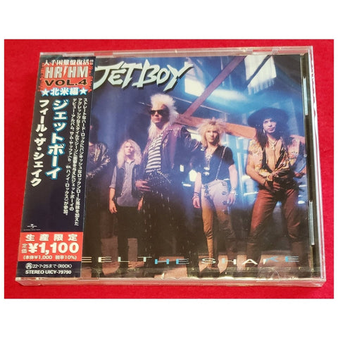Jetboy Feel The Shake Japan CD - UICY-79790