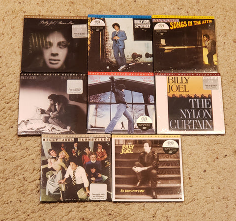 Billy Joel - 8 Mobile Fidelity Hybrid SACD Bundle