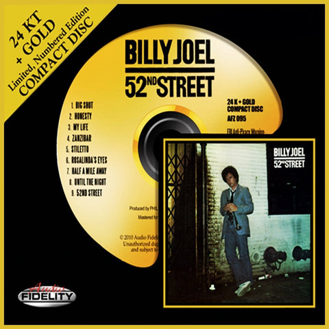 Billy Joel - 52nd Street - Gold - CD - JAMMIN Recordings