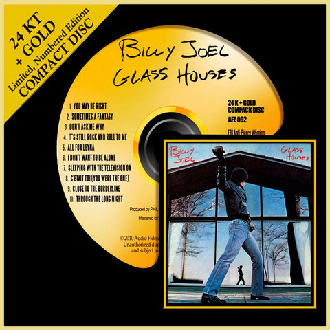 Billy Joel - Glass Houses - Gold - CD - JAMMIN Recordings
