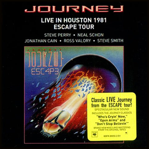 Journey Live in Houston 1981: Escape Tour - CD