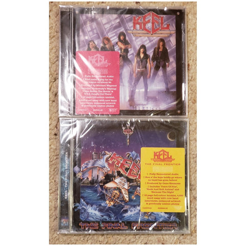 Keel Rock Candy Remastered Edition - 2 CD Bundle