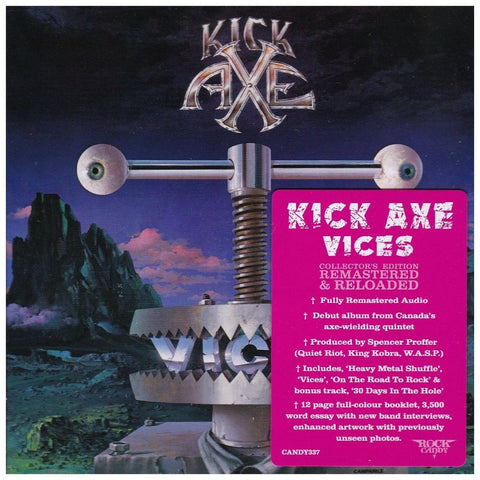 Kick Axe Vices Rock Candy Edition - CD