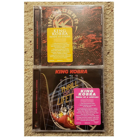 King Kobra 2 CD - Rock Candy Remastered Edition Bundle