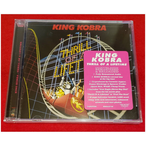 King Kobra Thrill Of A Lifetime Rock Candy Edition - CD