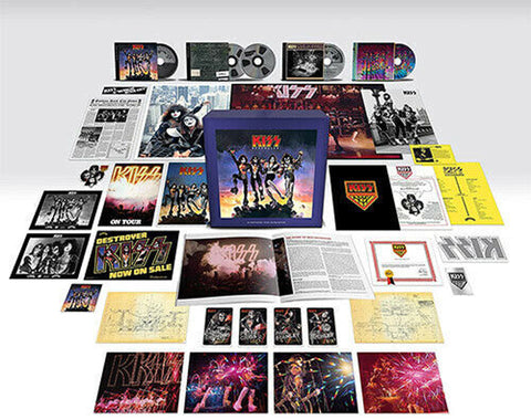 KISS - Destroyer - 45th Anniversary Super Deluxe Deluxe Edition 4 CD