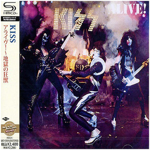 Kiss Alive! Japan Jewel Case SHM UICY-25019/20 - 2 CD